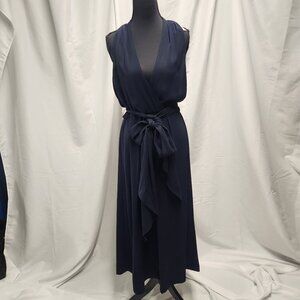 Lauren Ralph Lauren Navy Blue Wrap Dress – Size 4 – NWT